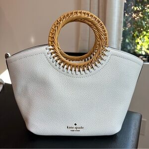 Kate Spade Women’s White Pebbled Leather Bag